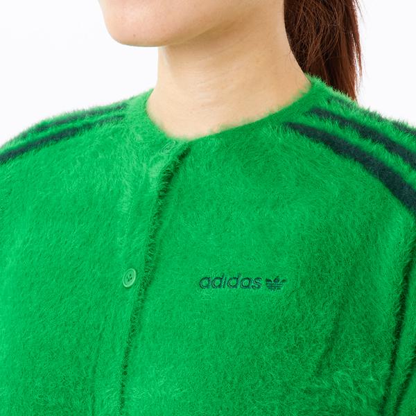 新品 アディダス オリジナルス/FLUFFY CARDIGAN ☆🆕 FLUFFY KNITTED CARDIGAN ☆ 可愛いモコモコカーディガンが入っ