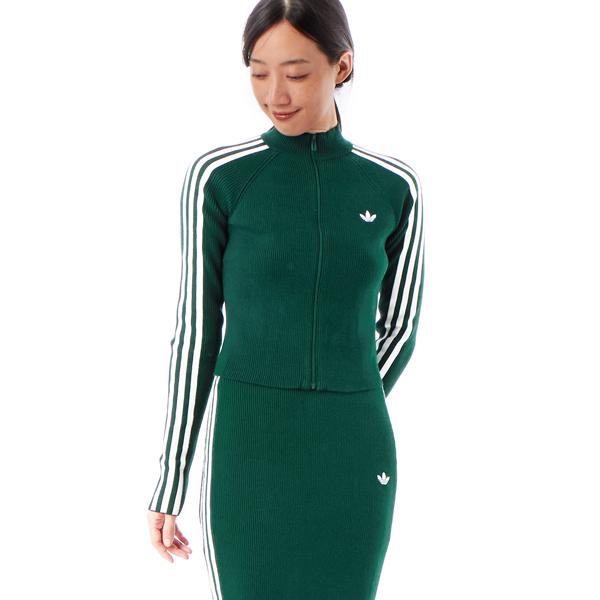 新品未使用 アディダス スリーストライプス スリム ニット トラックトップ アディカラー スリーストライプス スリムニット トラックトップ