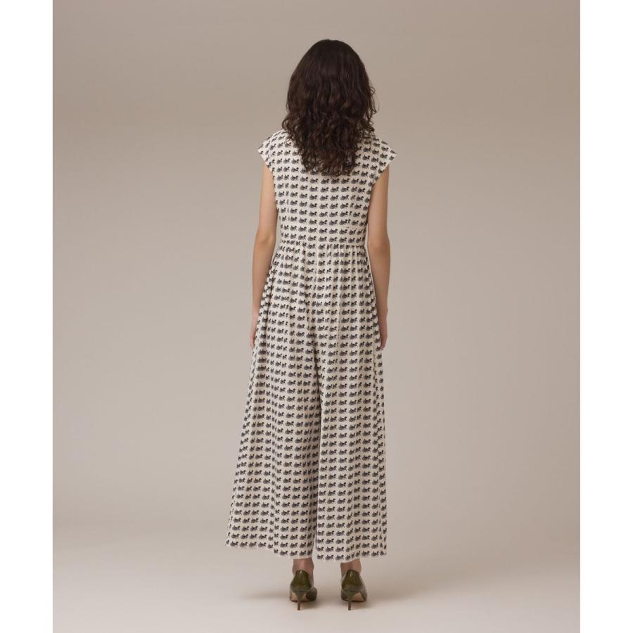 新品　GRACE CONTINENTAL ホースプリントサロペット ホースプリントサロペット / GRACE CONTINENTAL | GRACE