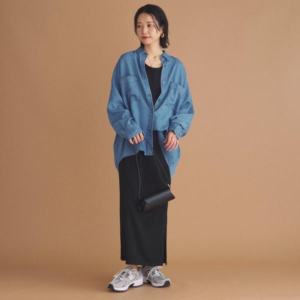 DOUX ARCHIVES（ドゥアルシーヴ） ソフトデニム2WAYシャツ