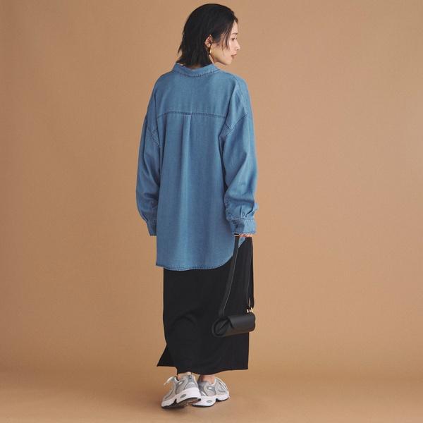 DOUX ARCHIVES（ドゥアルシーヴ） ソフトデニム2WAYシャツ