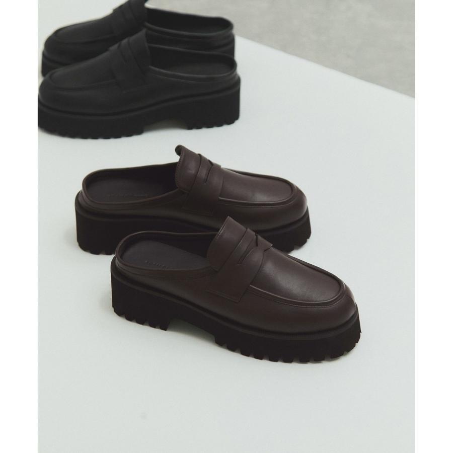 ADAM ET ROPE'（アダムエロペ） 【サステナブル】ラウンドローファー