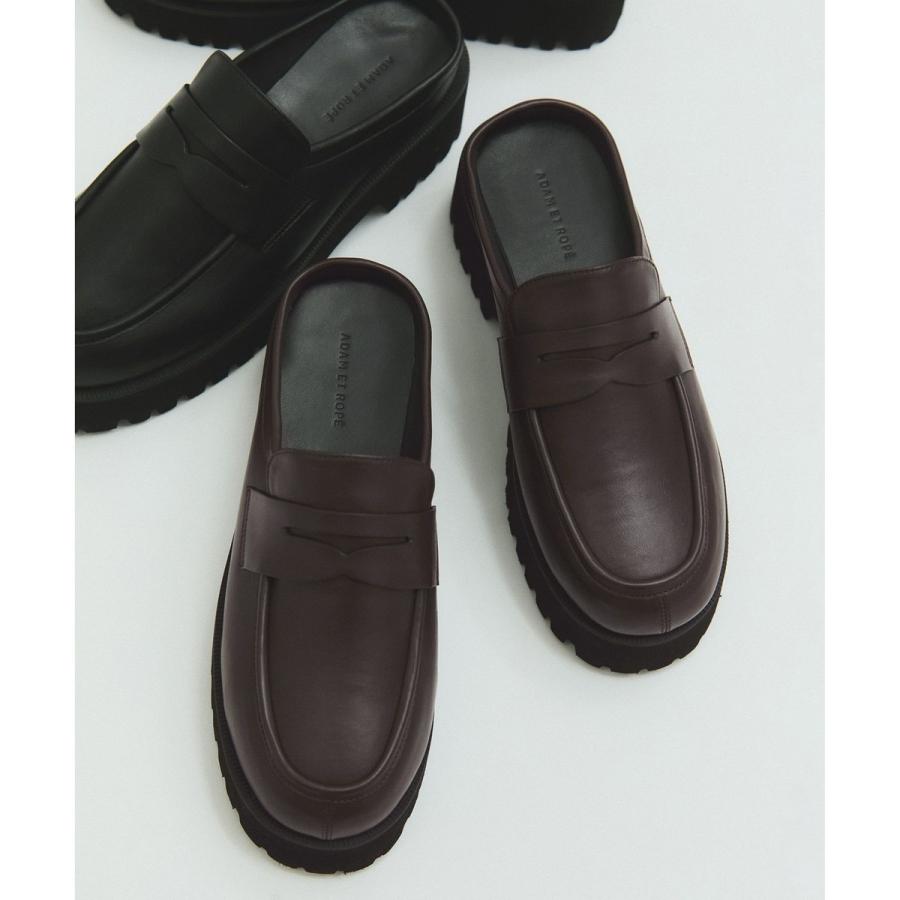 ADAM ET ROPE'（アダムエロペ） 【サステナブル】ラウンドローファー