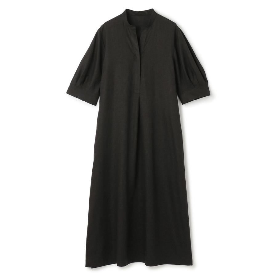 タグ付 【24SS】かぐれ リネンレーヨンスキッパーワンピース 洗える か