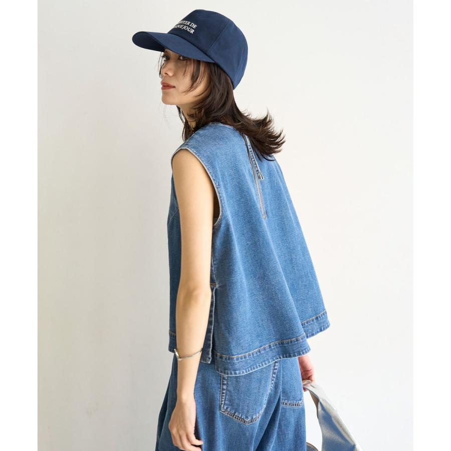 UNFILO DENIM LIGHT ノースリーブブラウス : マルイ(丸井)Yahoo!店