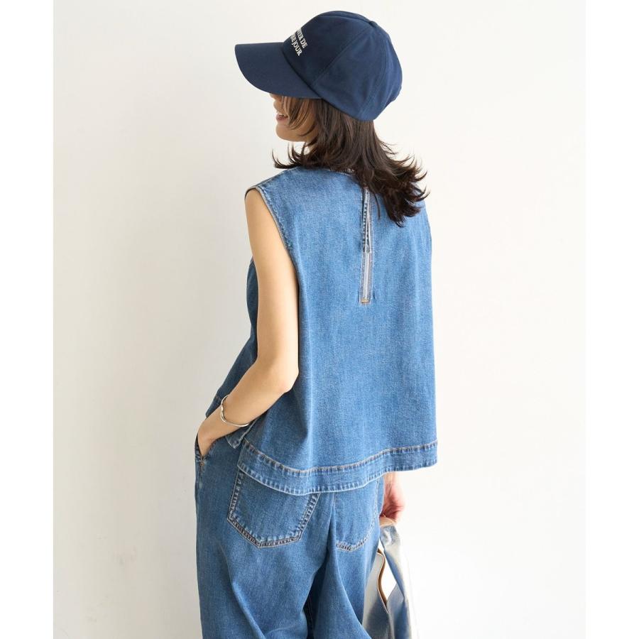 UNFILO DENIM LIGHT ノースリーブブラウス : マルイ(丸井)Yahoo!店