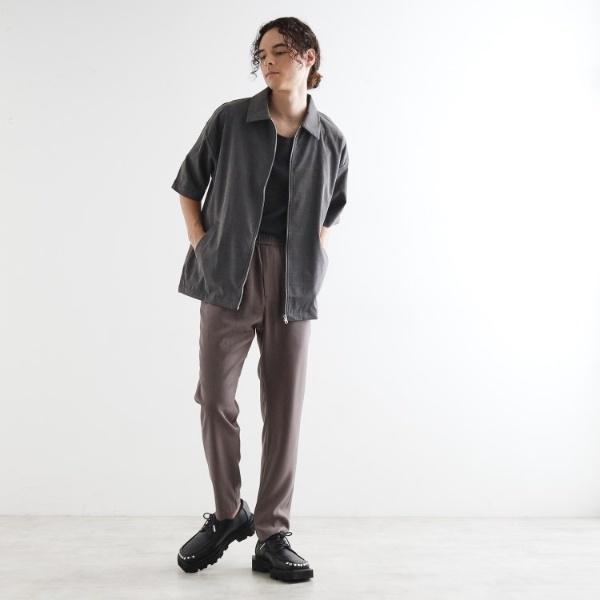 新品未使用タグ付き✨TAKEO KIKUCHI 長袖ブルゾン　シャツ　グレー tk.TAKEO KIKUCHI（ティーケータケオキクチ） チェックシャツブルゾン