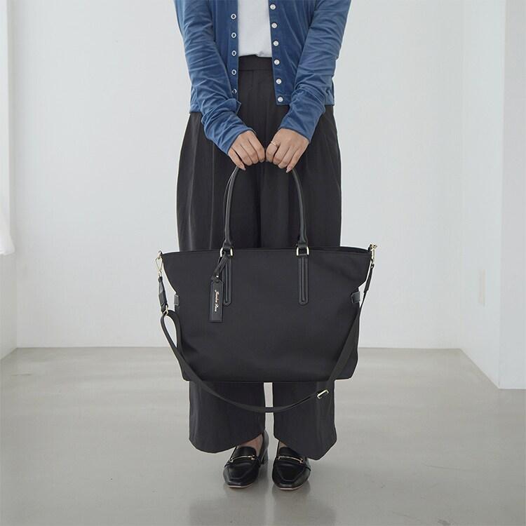 美品 GRETA グレタ トートバッグ ブラック 肩掛け◎ Jewelna Rose