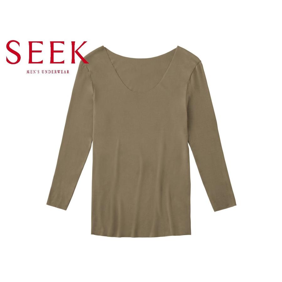 SEEK】【ボ−トネツクロングスリーブ】【保温カットオフ 
