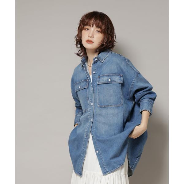 Healthy DENIM／Almond デニム ビッグシャツ : マルイ(丸井)Yahoo!店