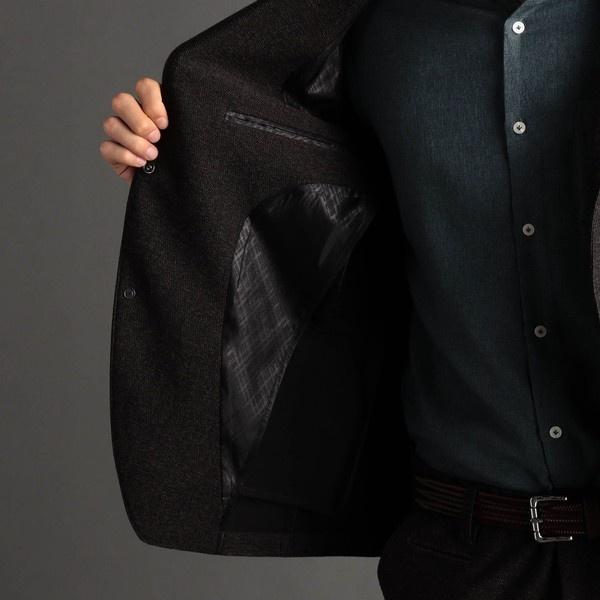 MONSIEUR NICOLE（ムッシュニコル） ヘリンボンストレッチ