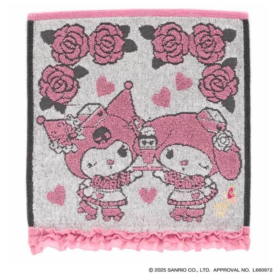 ANNA SUI（アナスイ） × マイメロディ クロミ 大判 タオルハンカチ