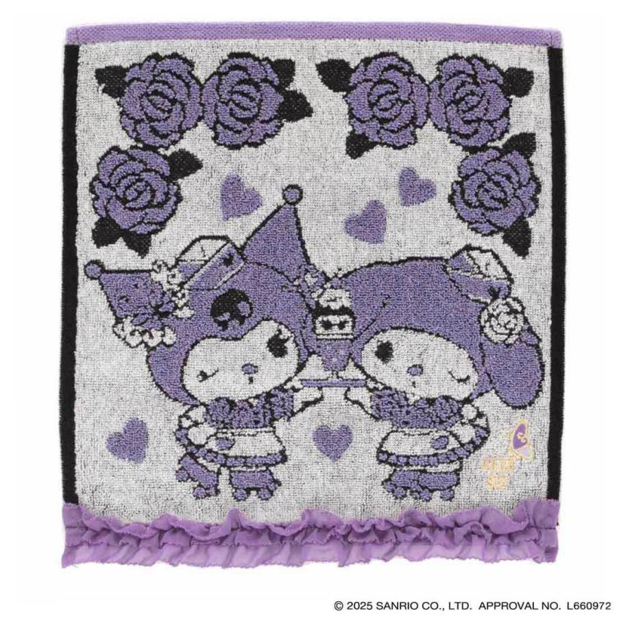 ANNA SUI（アナスイ） × マイメロディ クロミ 大判 タオルハンカチ