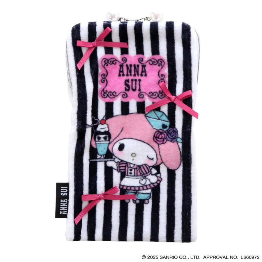 ANNA SUI（アナスイ） × マイメロディ クロミ ファスナー付きタオル