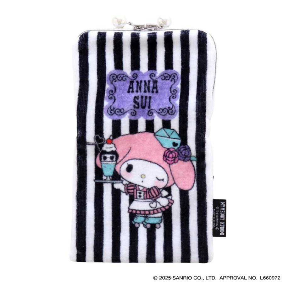 ANNA SUI（アナスイ） × マイメロディ クロミ ファスナー付きタオル