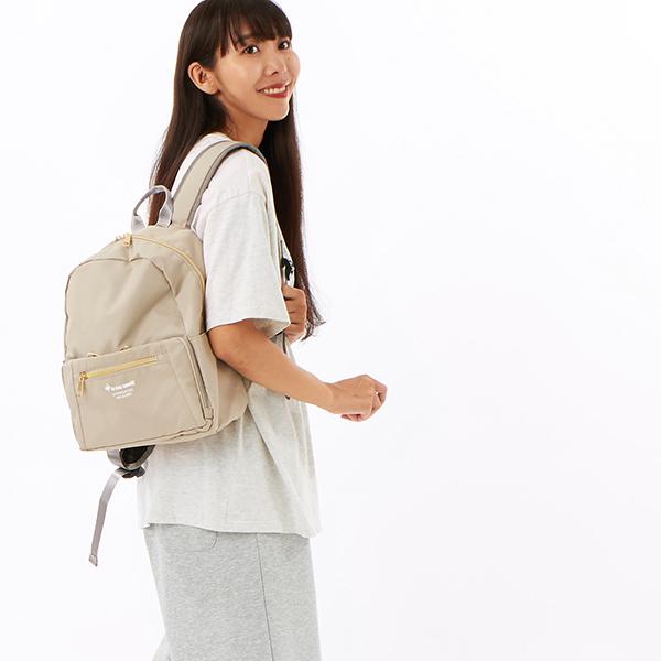 ルコック リュック デイパック リュックサック 斜め掛け お財布