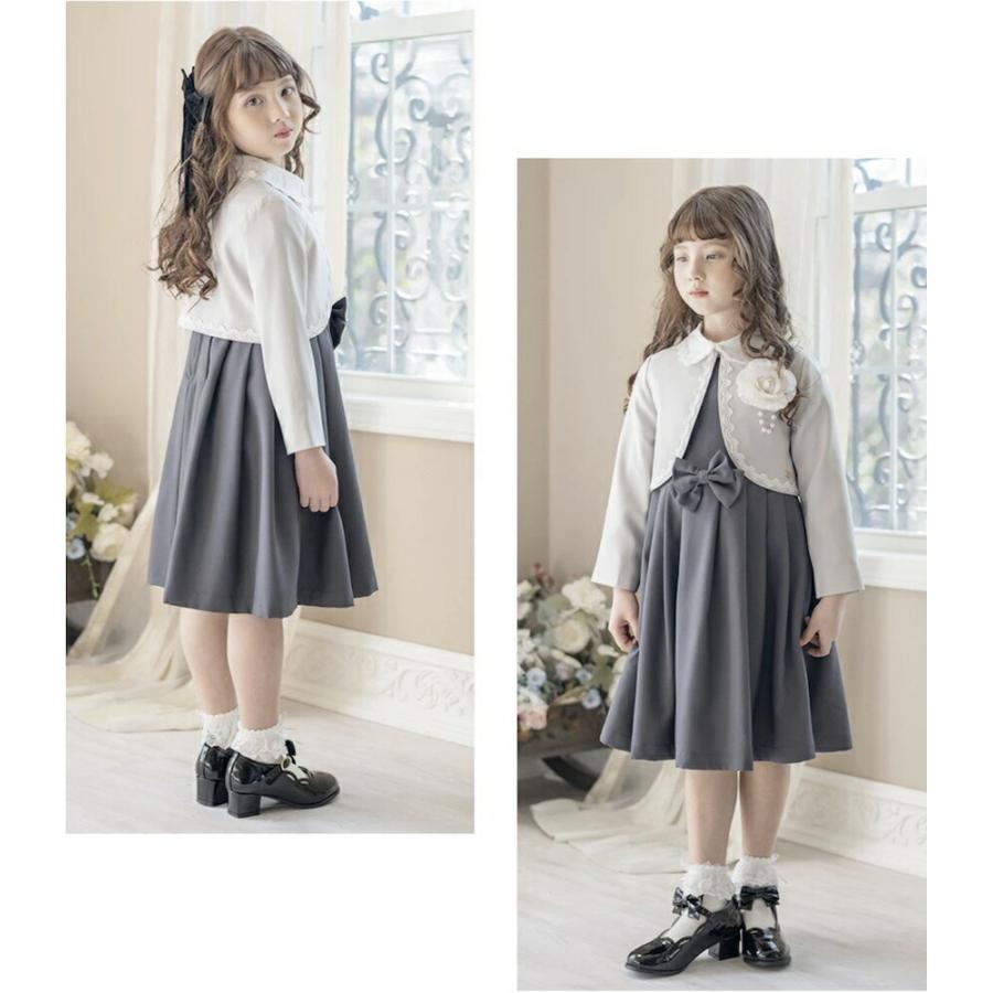 Catherine Cottage 丸襟ワンピースとボレロのアンサンブル