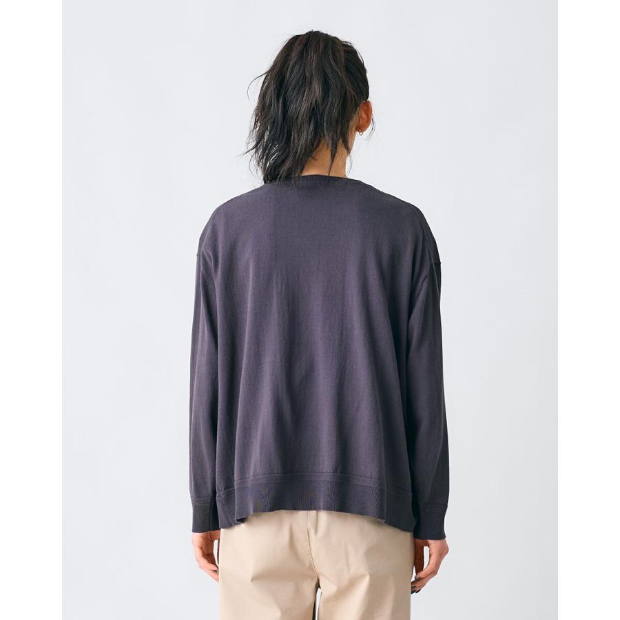 Jantzen（ジャンセン） ハイツイストコットンキーネックカーディガン