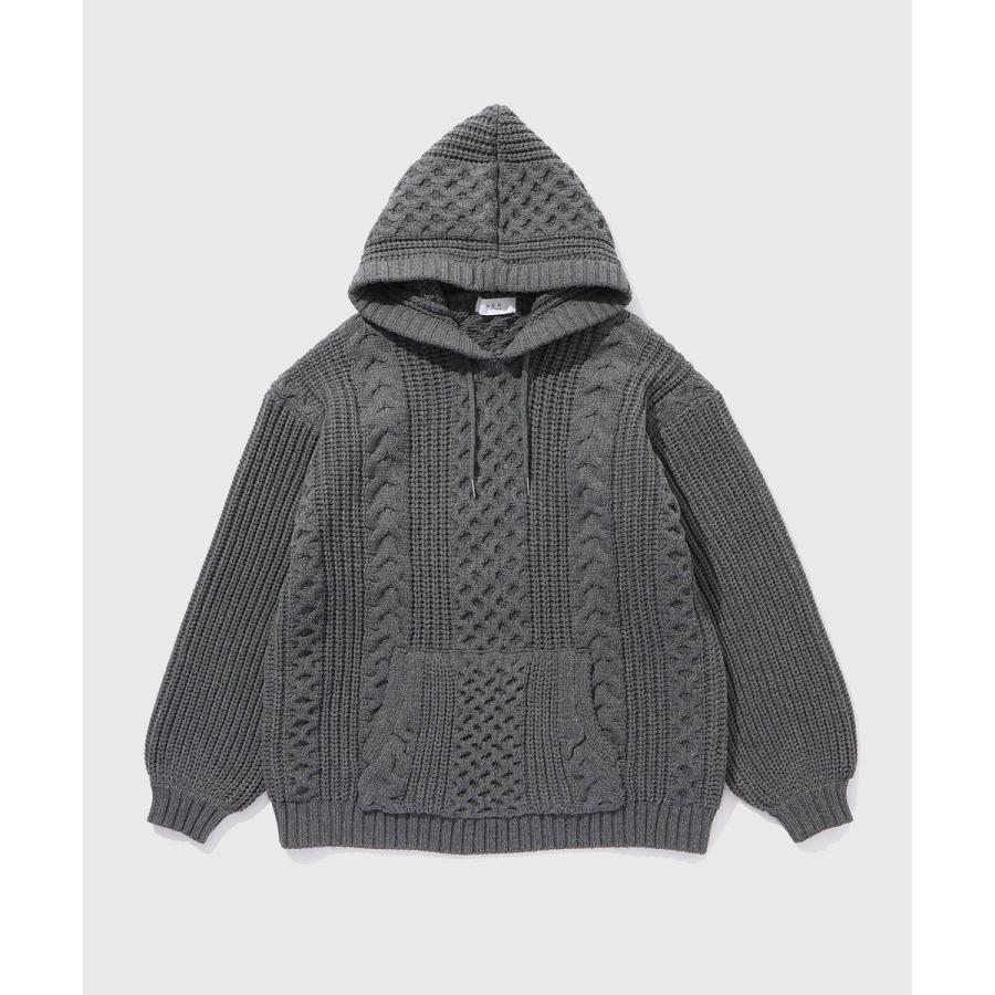 ADAM ET ROPE'（アダムエロペ） 【WEB限定】ボリュームケーブル ニット