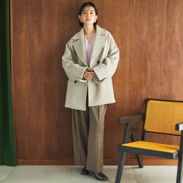 DOUX ARCHIVES（ドゥアルシーヴ） ビーバーピーコート : マルイ(丸井