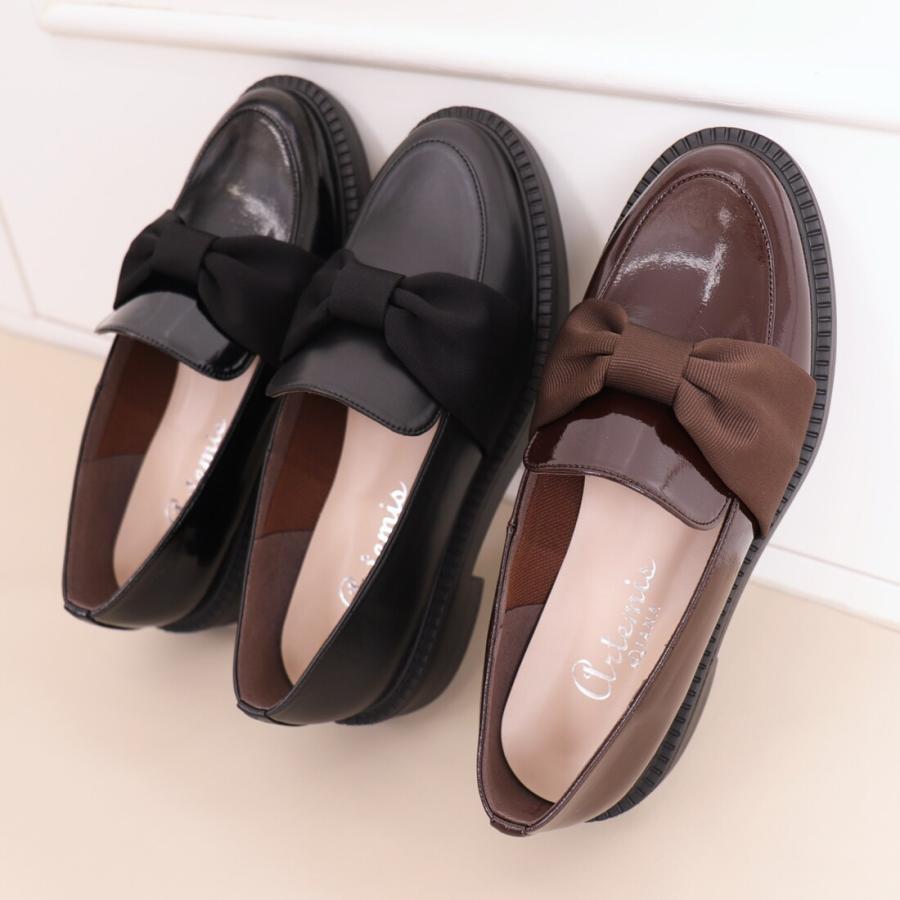 artemis by DIANA（アルテミス by ダイアナ） グログランリボン厚底