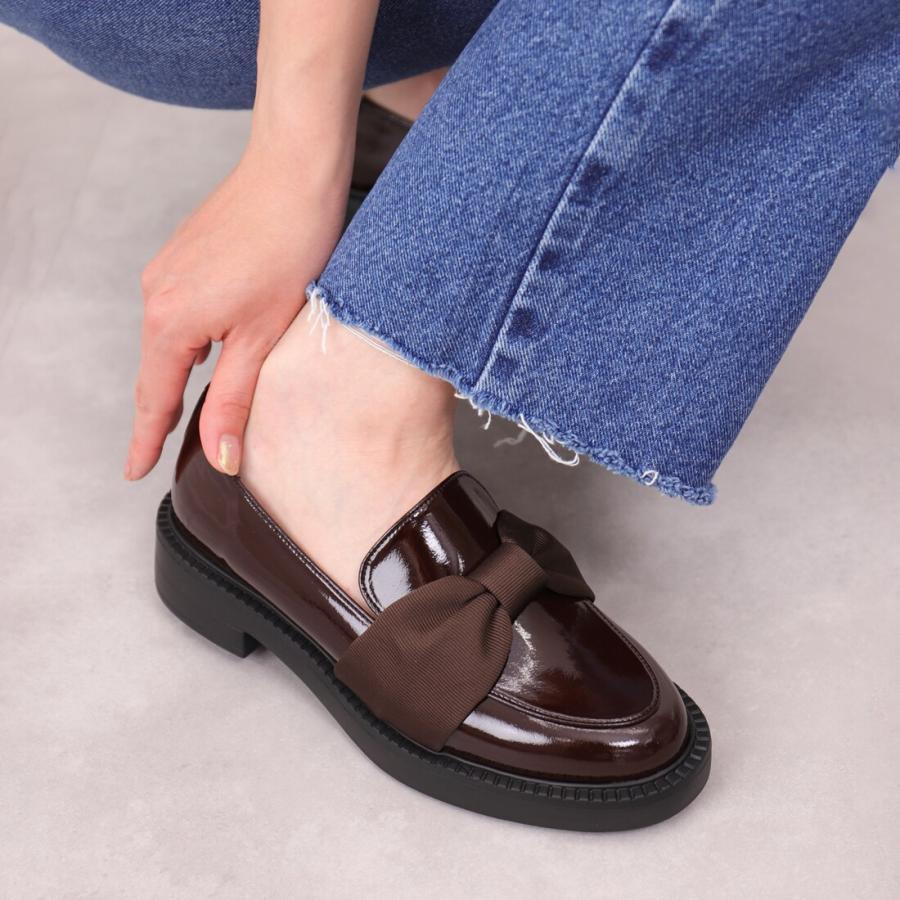 アルテミス by ダイアナ（artemis by DIANA）/【25秋冬新作】グログランリボン厚底ローファー artemis by DIANA（アルテミス by ダイアナ） 【25秋冬新作