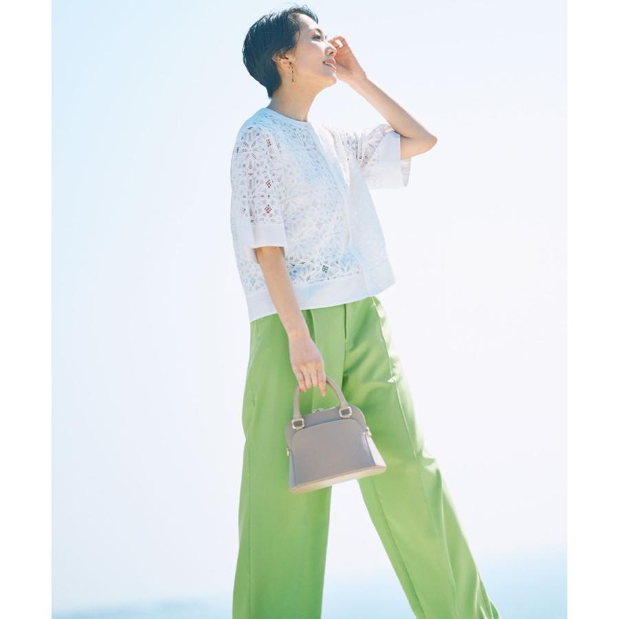 自由区（ジユウク） フラワータイルレース ブラウス : マルイ(丸井