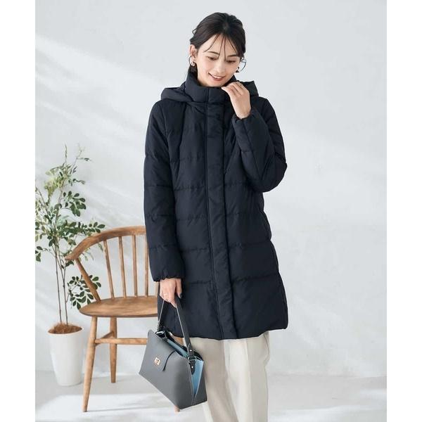 a.v.v（アー・ヴェ・ヴェ） フーデッドロングダウンコート : マルイ