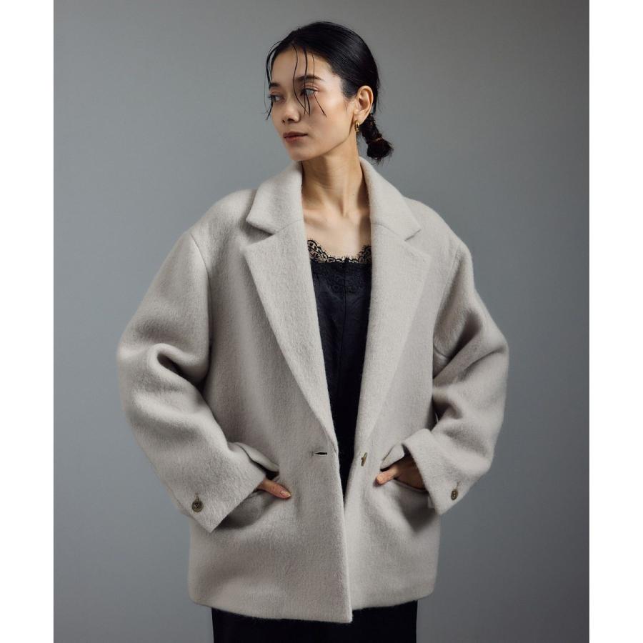 WEB限定】キッドモヘヤシャギージャケット / シャギーコート : マルイ