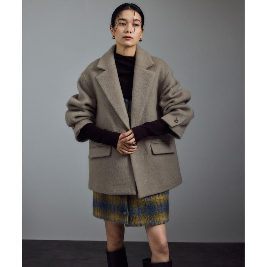 WEB限定】キッドモヘヤシャギージャケット / シャギーコート : マルイ