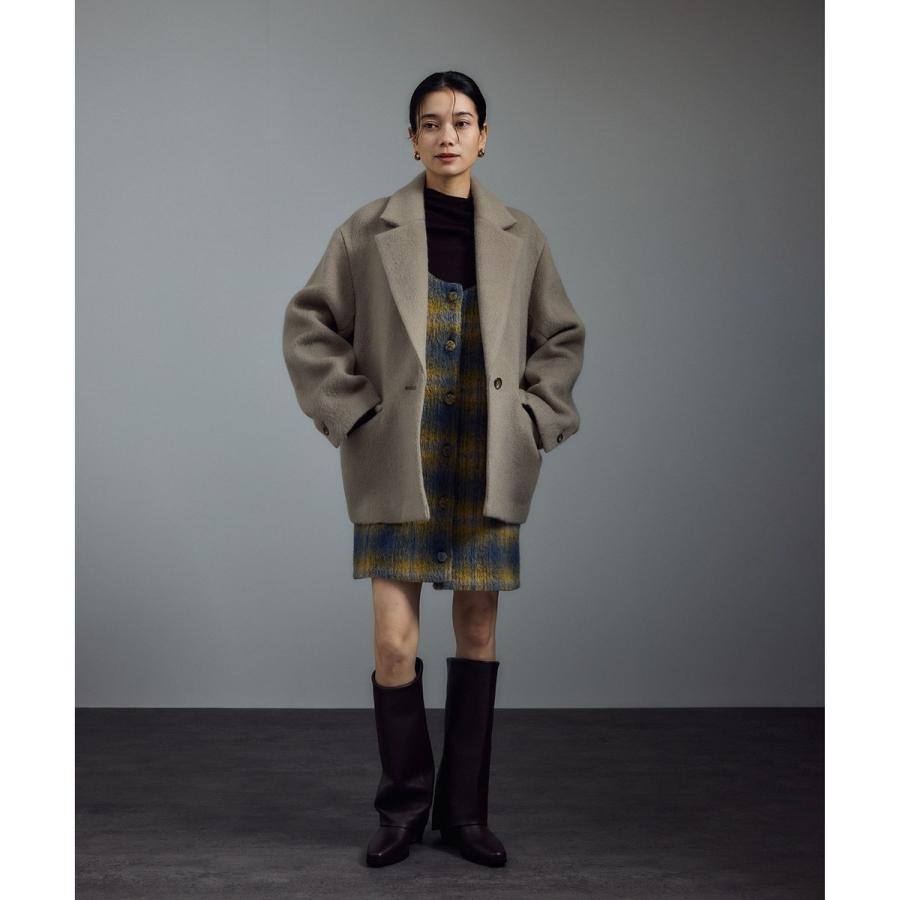 WEB限定】キッドモヘヤシャギージャケット / シャギーコート : マルイ