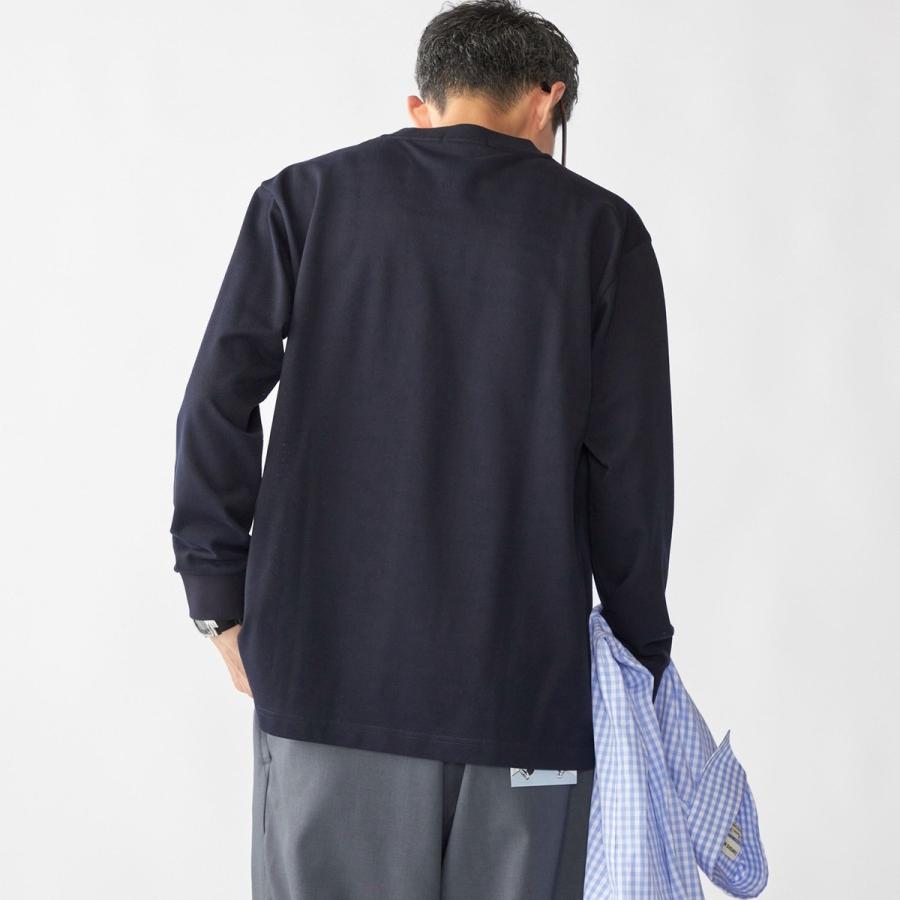 SHIPS（シップス） 【SHIPS別注】FRED PERRY: ピケ ロングスリーブ T