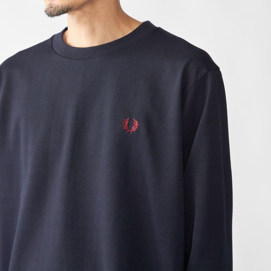 SHIPS（シップス） 【SHIPS別注】FRED PERRY: ピケ ロングスリーブ T