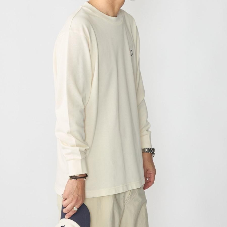 SHIPS（シップス） 【SHIPS別注】FRED PERRY: ピケ ロングスリーブ T