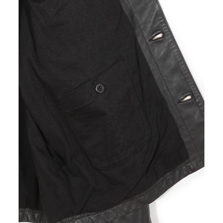 【JAGROSE/ジャグロース】別注ラムレザーカバーオールの画像