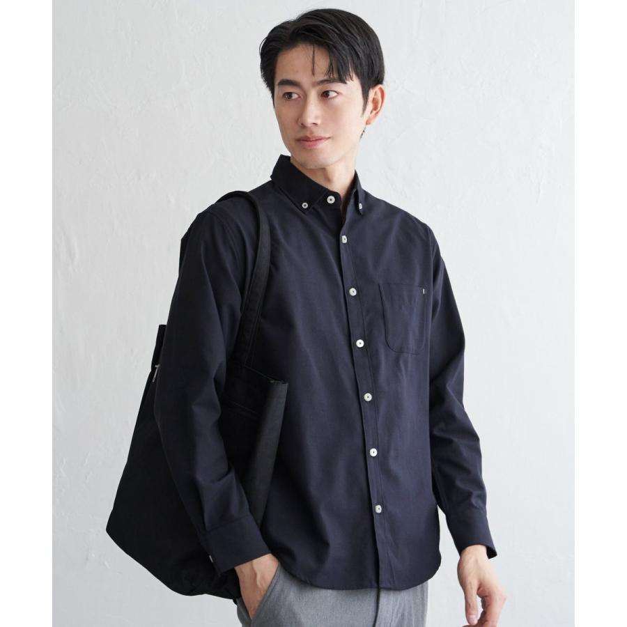 ikka（イッカ） イージーケアオックススイスカラーボタンダウンシャツ