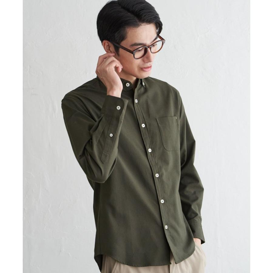 ikka（イッカ） イージーケアオックススイスカラーボタンダウンシャツ
