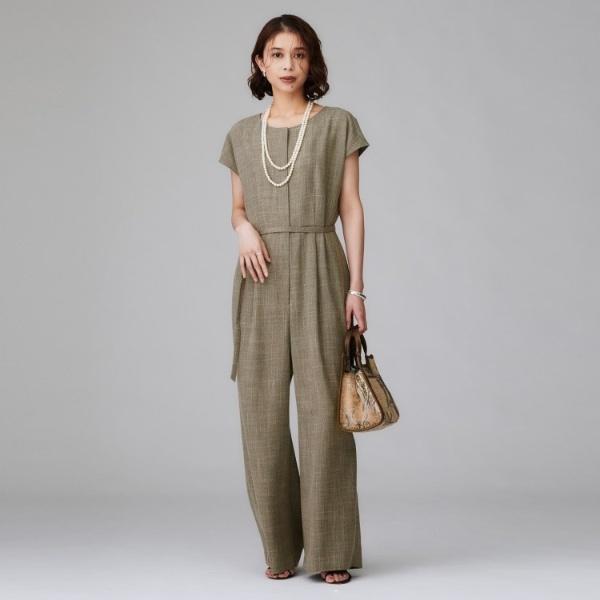 UNTITLED（アンタイトル） 【接触冷感オールインワン洗える】梳毛調