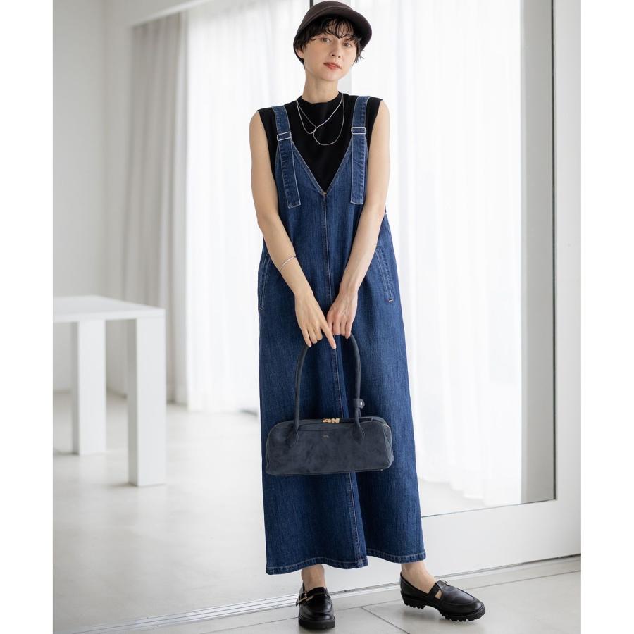 【RED CARD TOKYO×23区】デニム サロペット ワンピース 23区（ニジュウサンク） 【RED CARD TOKYO×23区】デニム サロペット