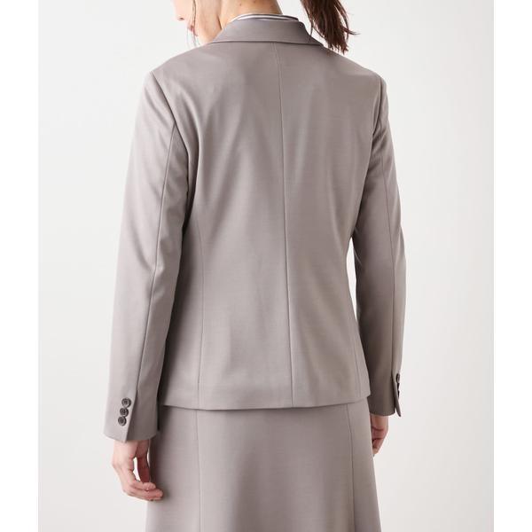 【ウォッシャブル】モクロディクリア ノッチドラペル1釦ジャケット