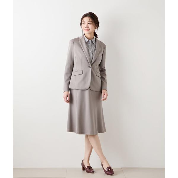 【ウォッシャブル】モクロディクリア ノッチドラペル1釦ジャケット