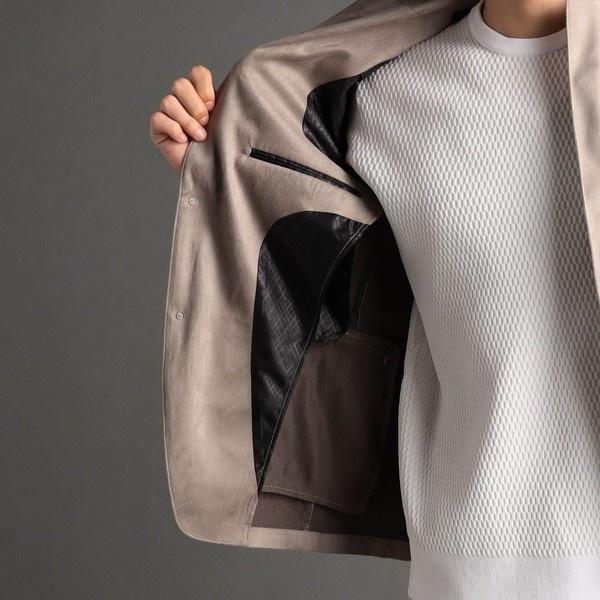 MONSIEUR NICOLE ムッシュニコル コンバーチブルジャケット(48) MONSIEUR NICOLE（ムッシュニコル） ジャケット テーラードジャケット