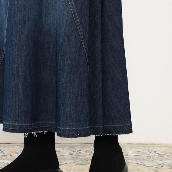 NICOLE white（ニコルホワイト） ウエストバックゴムランダム切り替え