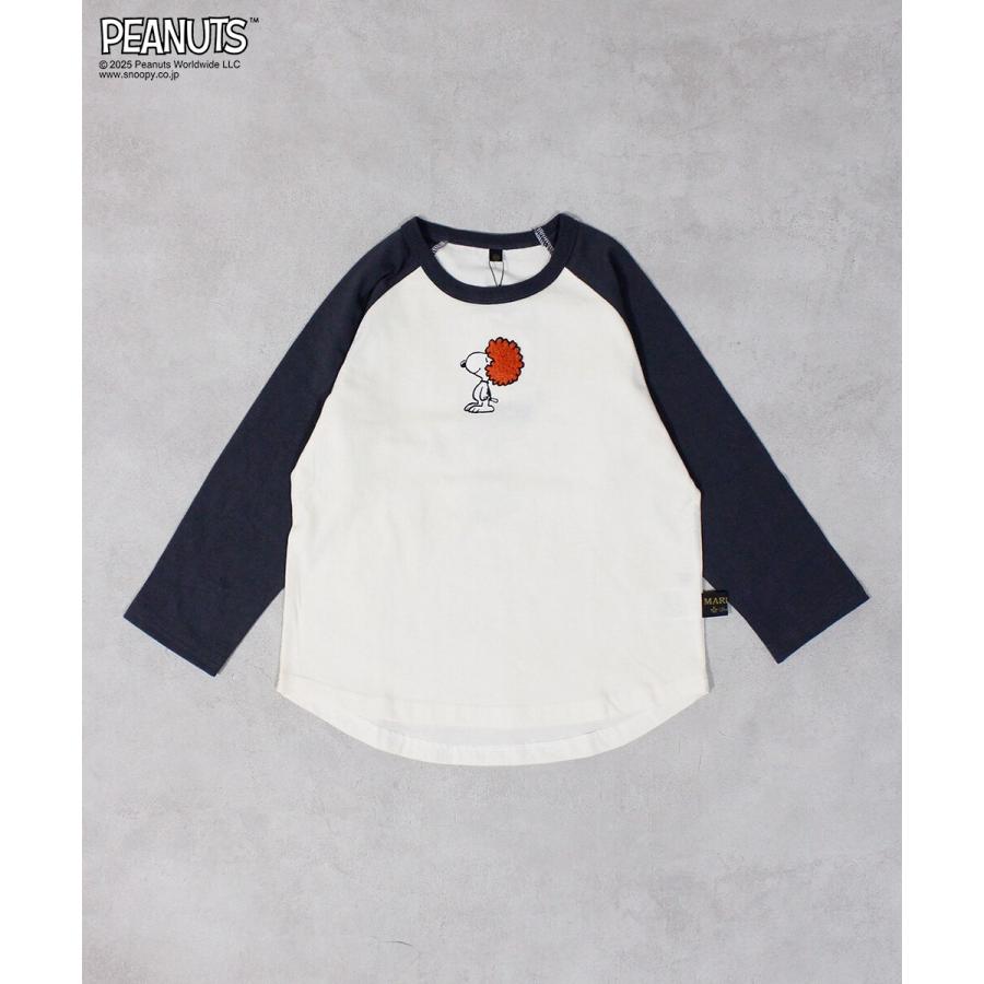 MARKEY'S（マーキーズ） 【PEANUTS】スヌーピーラグランロンT