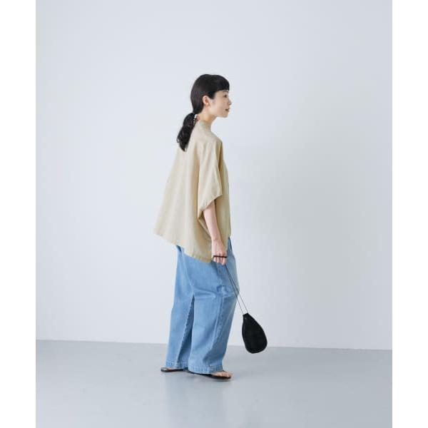 新品 今季 かぐれ コットンスクエアポンチョシャツ 2025年春夏