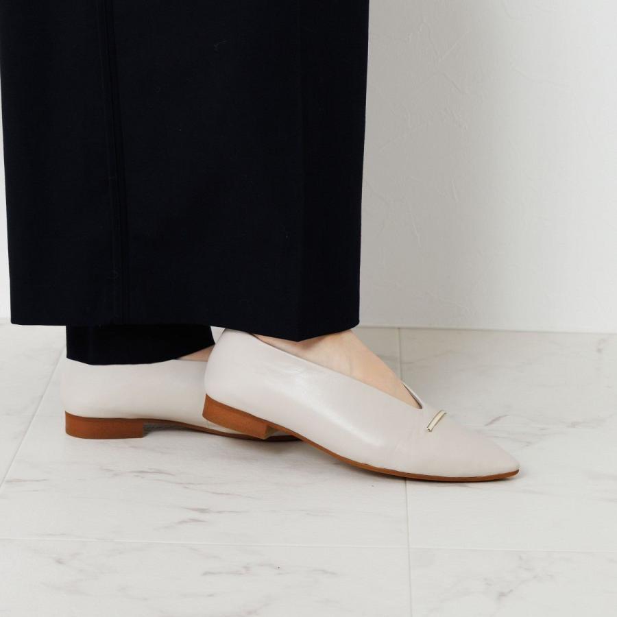 HIMIKO（HIMIKO）/お洒落でラクに履ける秋の新作【卑弥呼25AW】【撥水】メタルバーフラットパンプス/651303 HIMIKO お洒落でラクに履ける秋の新作【卑弥呼25AW】【撥水