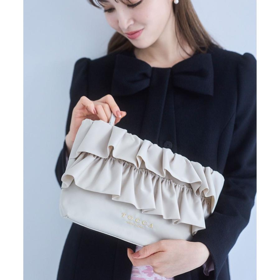 TOCCA（トッカ） 【美人百花掲載】【新色登場】FRILL POCHETTE