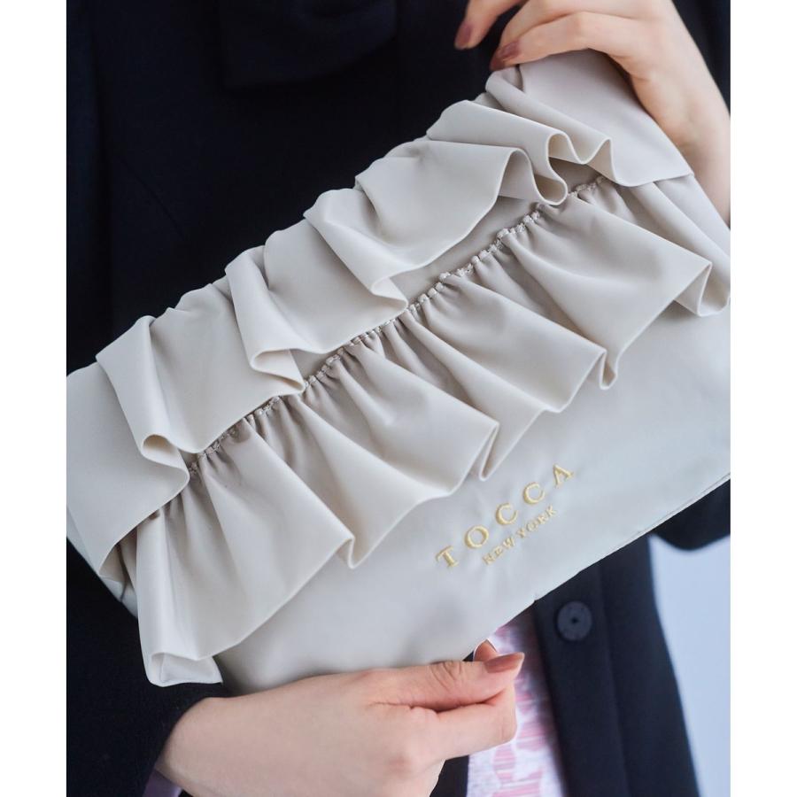 TOCCA（トッカ） 【美人百花掲載】【新色登場】FRILL POCHETTE