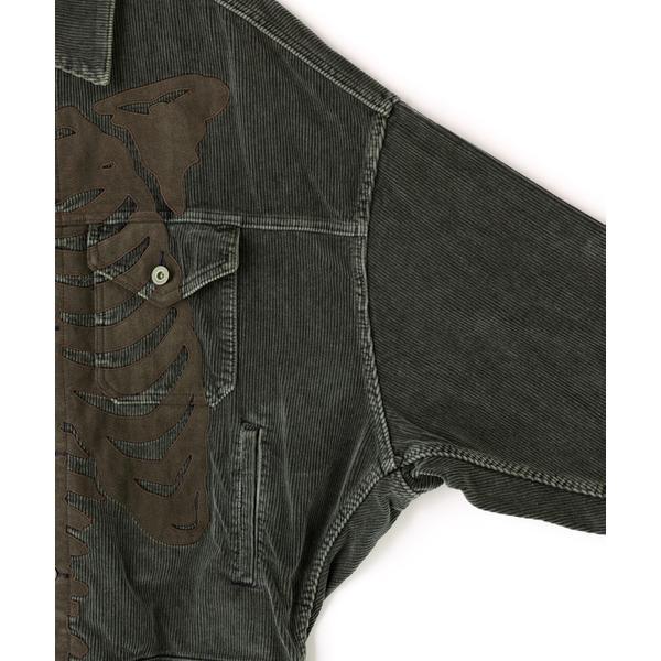 doublet／ダブレット／BONE APPLIQUE CORDUROY JACKET : マルイ(丸井