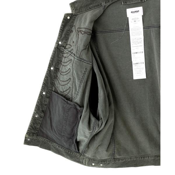 doublet／ダブレット／BONE APPLIQUE CORDUROY JACKET : マルイ(丸井